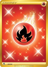 Fire Energy (Secret) (284/264) [SWSH08: Fusion Strike]