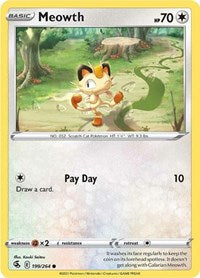 Meowth (199/264) [SWSH08: Fusion Strike]