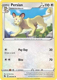 Persian (200/264) [SWSH08: Fusion Strike]