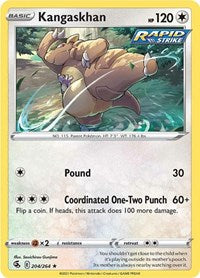 Kangaskhan (204/264) [SWSH08: Fusion Strike]