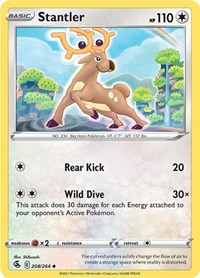 Stantler (208/264) [SWSH08: Fusion Strike]