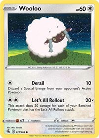 Wooloo (221) (221/264) [SWSH08: Fusion Strike]