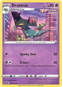 Drakloak (129/264) [SWSH08: Fusion Strike]