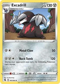 Excadrill (183/264) [SWSH08: Fusion Strike]