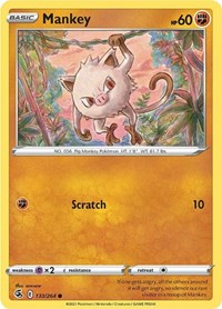 Mankey (133/264) [SWSH08: Fusion Strike]