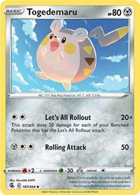 Togedemaru (187/264) [SWSH08: Fusion Strike]