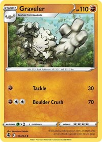 Graveler (136/264) [SWSH08: Fusion Strike]