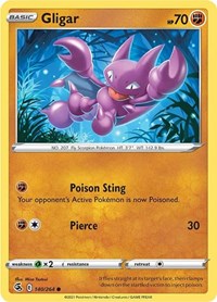 Gligar (140/264) [SWSH08: Fusion Strike]