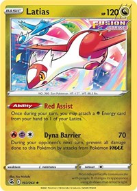 Latias (193/264) [SWSH08: Fusion Strike]