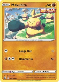 Makuhita (142/264) [SWSH08: Fusion Strike]