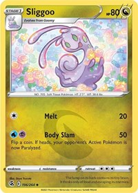 Sliggoo (196/264) [SWSH08: Fusion Strike]
