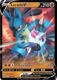 Lucario V (146/264) [SWSH08: Fusion Strike]