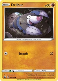 Drilbur (147/264) [SWSH08: Fusion Strike]