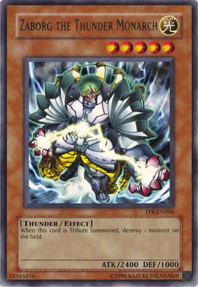 Zaborg the Thunder Monarch (TP8-EN006) [Tournament Pack 8]