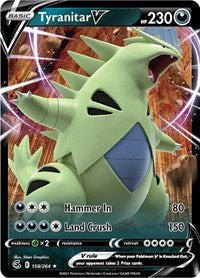 Tyranitar V (158/264) [SWSH08: Fusion Strike]