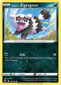 Galarian Zigzagoon (159/264) [SWSH08: Fusion Strike]
