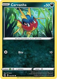 Carvanha (162/264) [SWSH08: Fusion Strike]