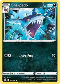 Sharpedo (163/264) [SWSH08: Fusion Strike]