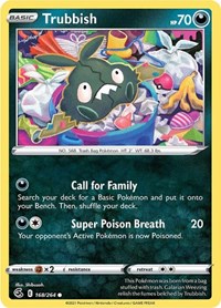Trubbish (168/264) [SWSH08: Fusion Strike]