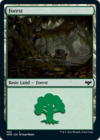 Forest (402) (402) [Innistrad: Crimson Vow]