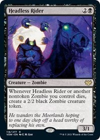 Headless Rider (118) [Innistrad: Crimson Vow]