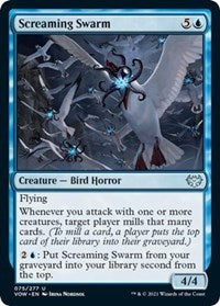 Screaming Swarm (75) [Innistrad: Crimson Vow]