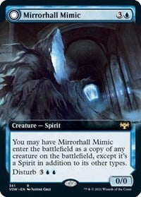 Mirrorhall Mimic (Extended Art) (361) [Innistrad: Crimson Vow]