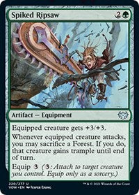 Spiked Ripsaw (220) [Innistrad: Crimson Vow]