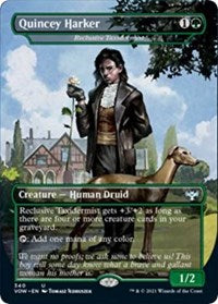 Quincey Harker - Reclusive Taxidermist (340) [Innistrad: Crimson Vow]