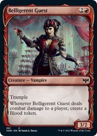 Belligerent Guest (Showcase) (301) [Innistrad: Crimson Vow]