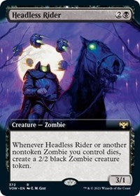 Headless Rider (Extended Art) (372) [Innistrad: Crimson Vow]