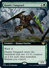 Hamlet Vanguard (Extended Art) (389) [Innistrad: Crimson Vow]