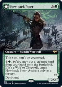 Howlpack Piper (Extended Art) (392) [Innistrad: Crimson Vow]
