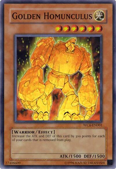 Golden Homunculus (WC6-EN001) [World Championship 2006: Ultimate Masters]