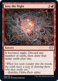 Into the Night (163) [Innistrad: Crimson Vow]