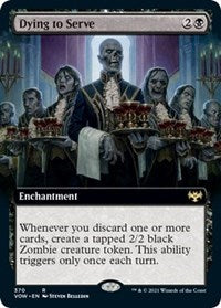 Dying to Serve (Extended Art) (370) [Innistrad: Crimson Vow]