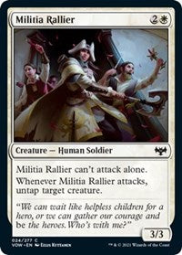 Militia Rallier (24) [Innistrad: Crimson Vow]