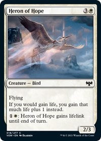 Heron of Hope (18) [Innistrad: Crimson Vow]