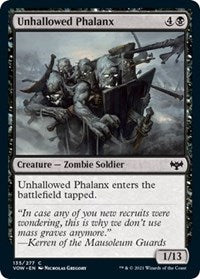 Unhallowed Phalanx (135) [Innistrad: Crimson Vow]