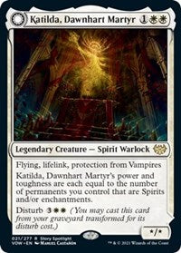 Katilda, Dawnhart Martyr (21) [Innistrad: Crimson Vow]