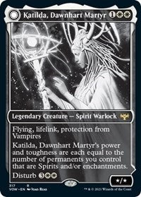 Katilda, Dawnhart Martyr (Showcase) (317) [Innistrad: Crimson Vow]