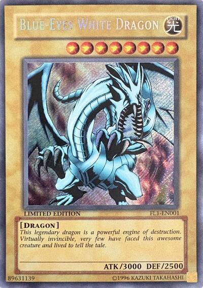 Blue-Eyes White Dragon (FL1-EN001) [Forbidden Legacy]