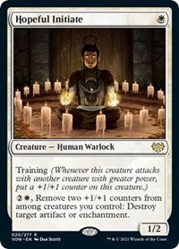 Hopeful Initiate (20) [Innistrad: Crimson Vow]