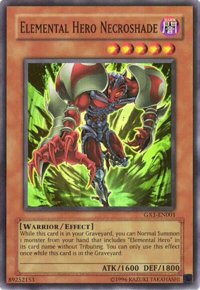 Elemental Hero Necroshade (GX1-EN001) [GX Duel Academy GBA Promo]