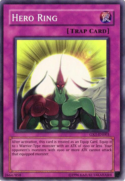 Hero Ring (GX1-EN003) [GX Duel Academy GBA Promo]