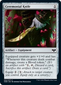 Ceremonial Knife (254) [Innistrad: Crimson Vow]