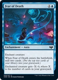 Fear of Death (59) [Innistrad: Crimson Vow]