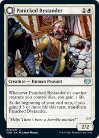 Panicked Bystander (28) [Innistrad: Crimson Vow]