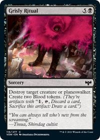 Grisly Ritual (116) [Innistrad: Crimson Vow]