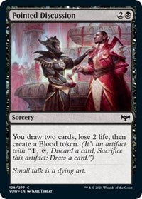 Pointed Discussion (126) [Innistrad: Crimson Vow]